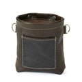 Leckerlitasche Hund aus Leder – Magnetverschluss, Gürtel, D-Ringe & extra Tasche